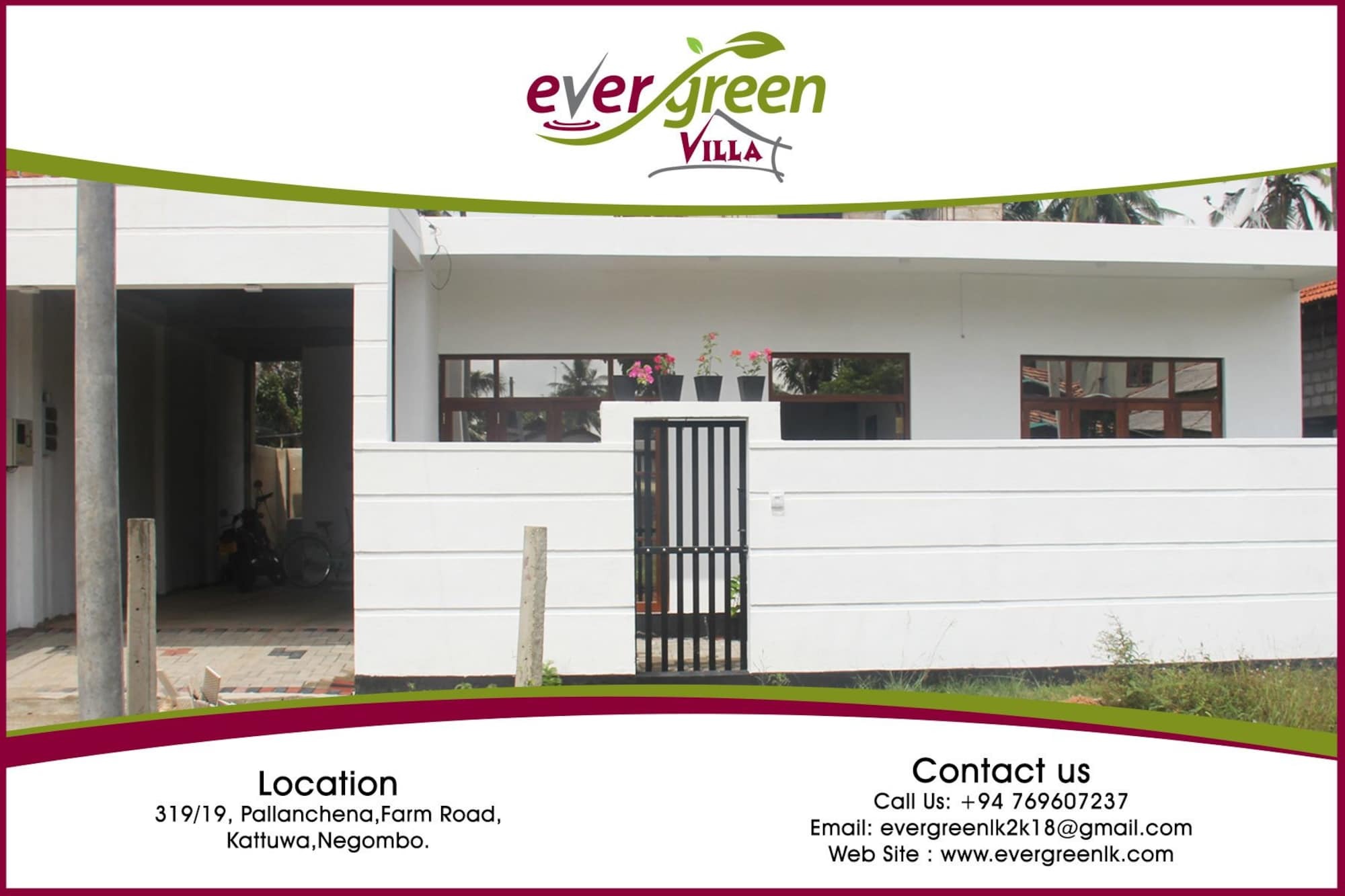Ever Green Villa Negombo Zewnętrze zdjęcie